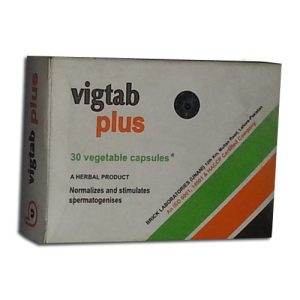 Vigtab Plus (20 Vegetable Capsules)